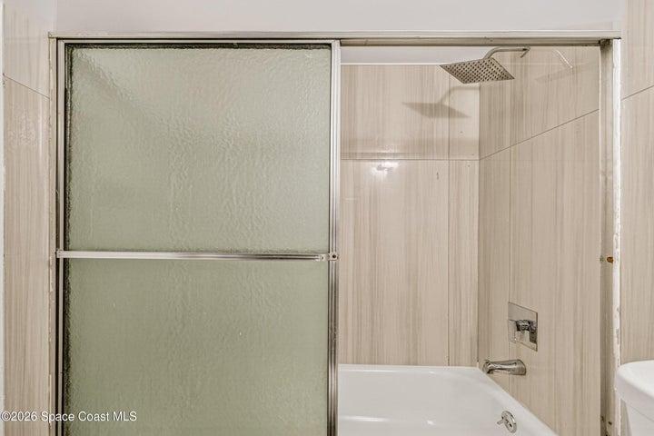 Tub and shower combo