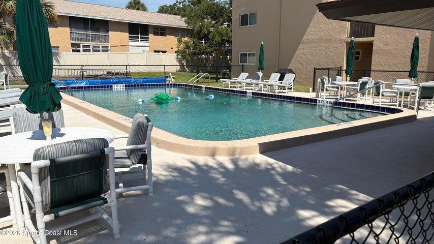 Sparkling pool