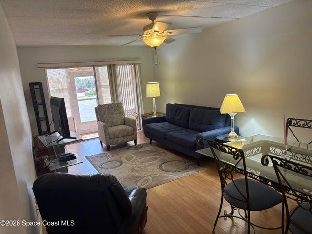 different angle of living room