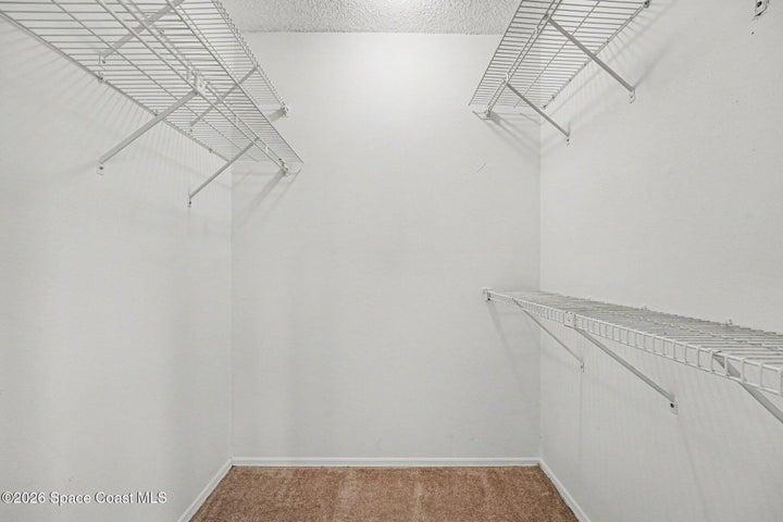 Primary Walk in Closet