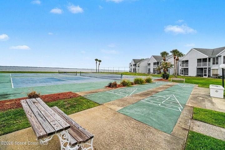 Tennis Courts and Shuffle Board