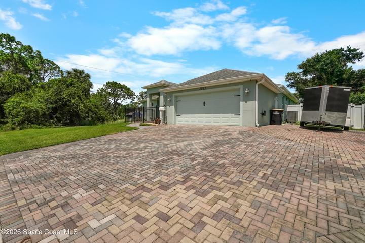 Brick Paved driveway