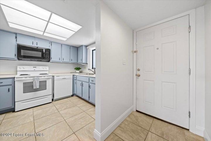 View of Entry and Kitchen
