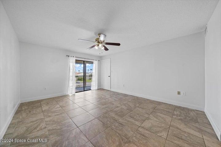 Master Bedroom with Slider to Balcony