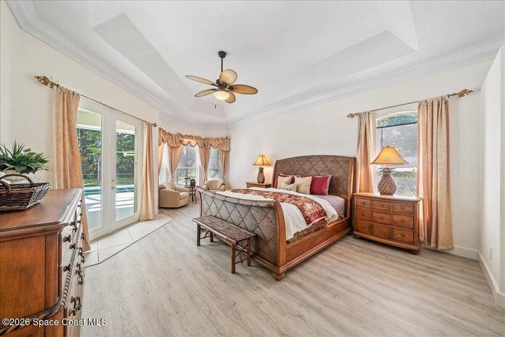 Primary Suite w/ New LVP Flooring
