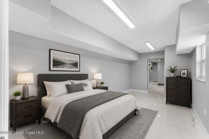 Staged as bedroom