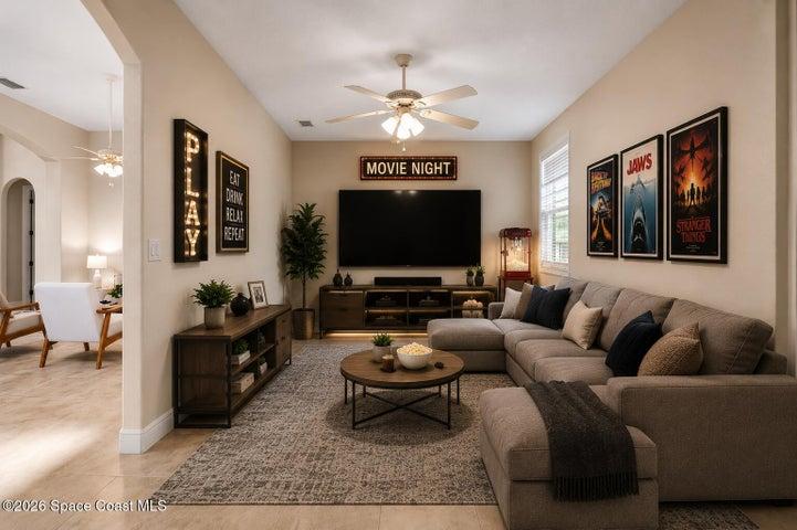 Bonus Room Virtually Staged
