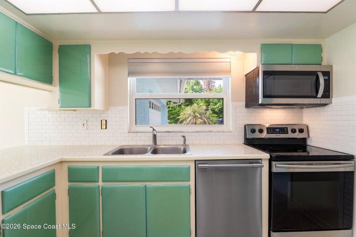 Kitchen With Newer Appliances