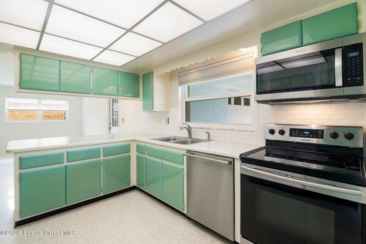 Kitchen With Newer Appliances