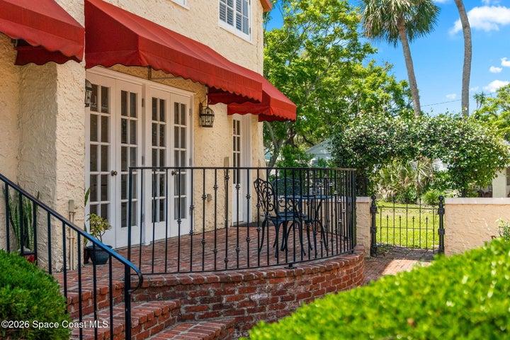 Brick Back Porch