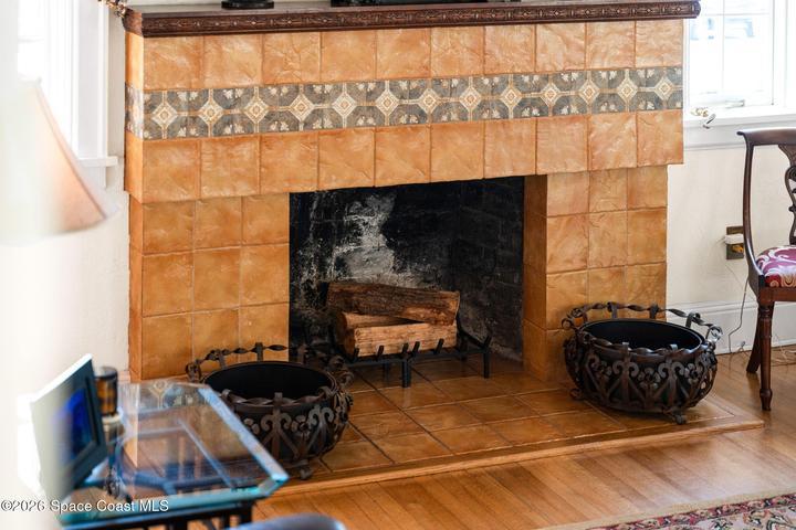 Living Area Fireplace