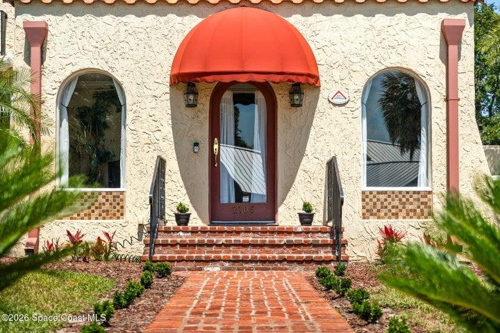 Grand Front Entrance