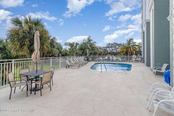 Relax at the Community Pool