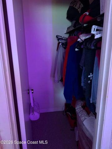 Bedroom 2 walk in closet