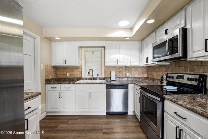 Kitchen With Stainless Appliances
