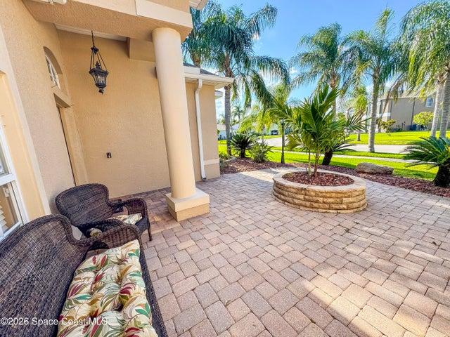 Welcoming Front Patio