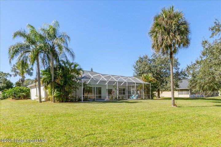Rear View of your half acre .