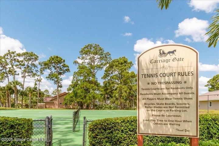 Pickle ball courts