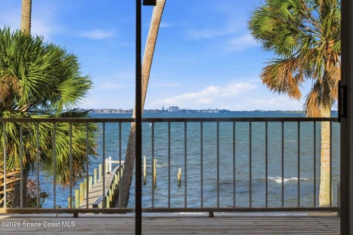 Views from covered deck