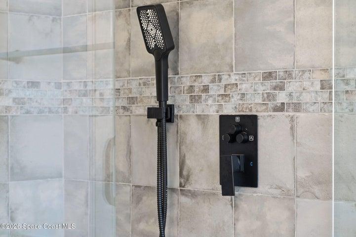 New Master Shower
