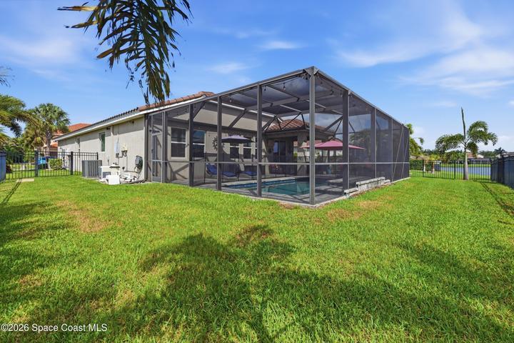 Spacious backyard perfect for relaxing or entertaining