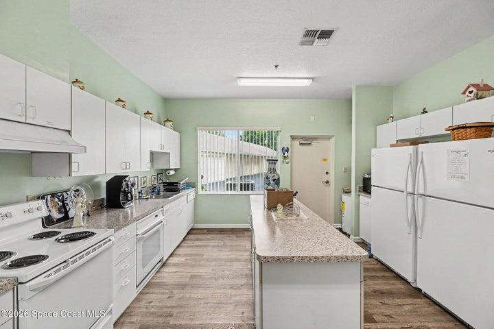 Clubhouse kitchen