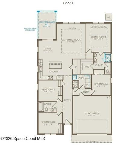 Floor Plan - Floor One