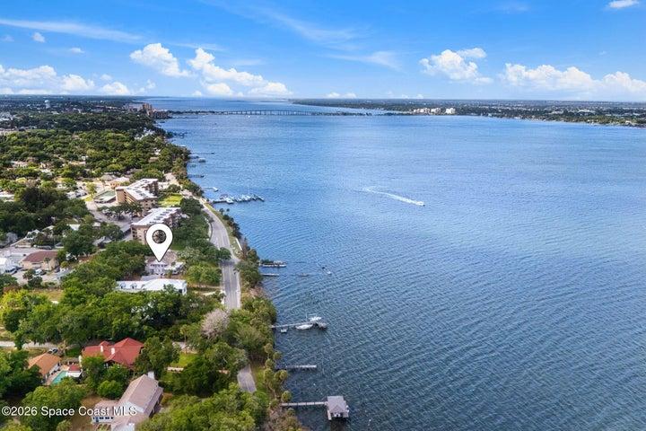 Nestled on the shoreline of one of the first settlements in Brevard