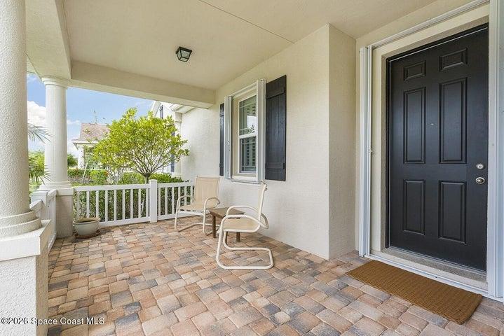 Large Front Porch for Morning Coffee