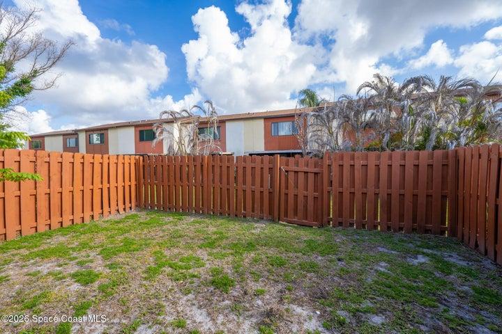 Fenced Backyard