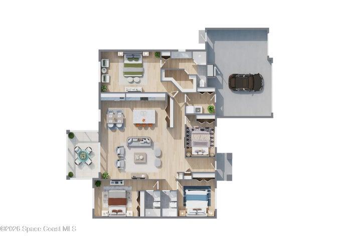 Transcoro is 3 bath