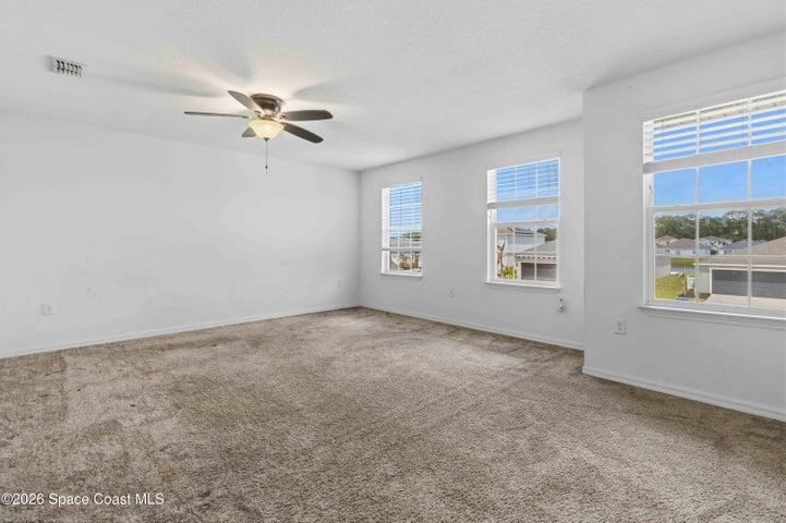 upstairs living area