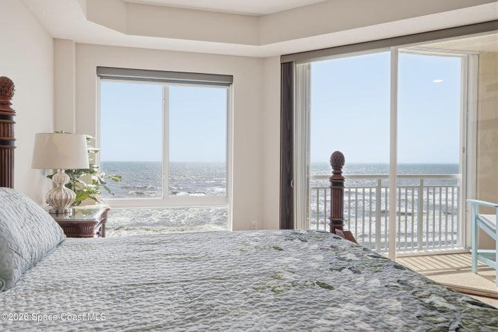Breathtaking views and balcony access from the primary suite. Electronic window shades.