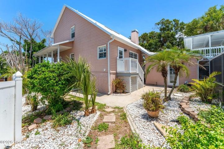 exterior view of guest/pool house