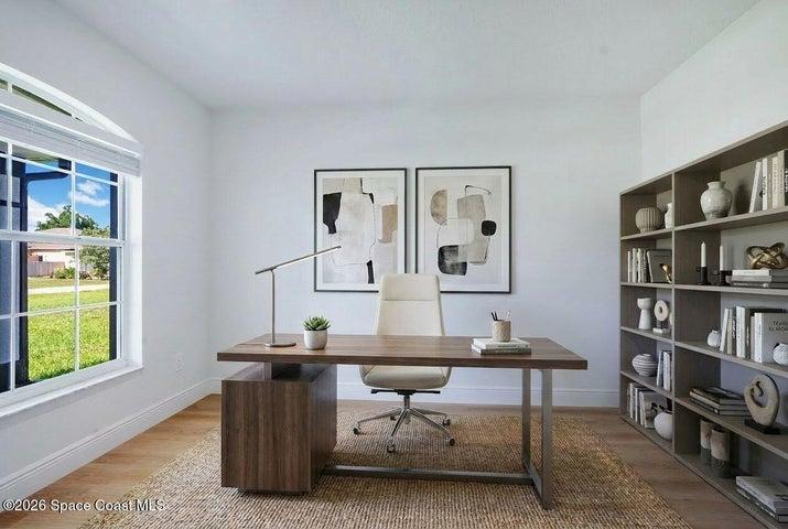 Private Office (Virtually Staged)