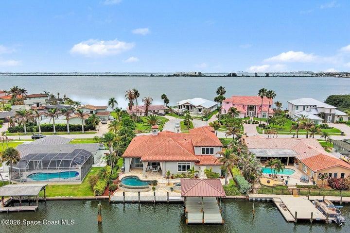 Aerial View of Backyard