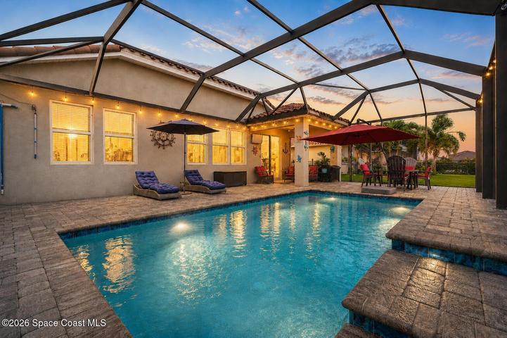 Resort-style pool designed for year-round enjoyment