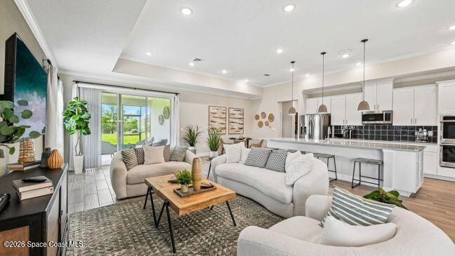 Model home - actual features may vary.