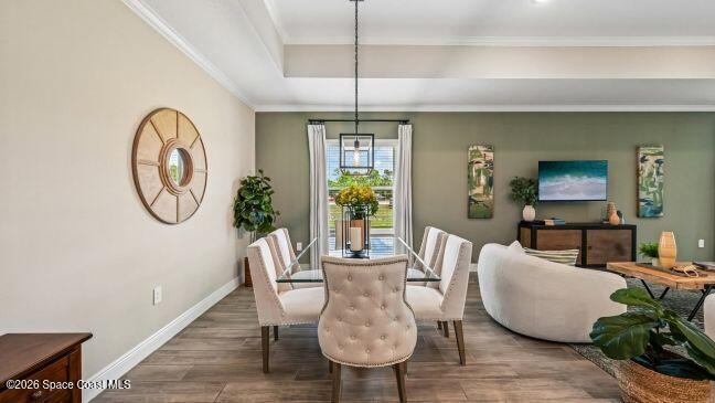 Model home - actual features may vary.