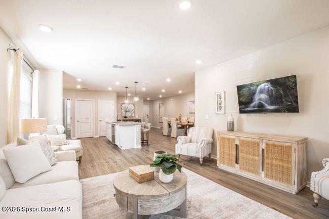 Model home - actual features may vary.