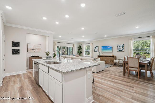 Model home - actual features may vary.