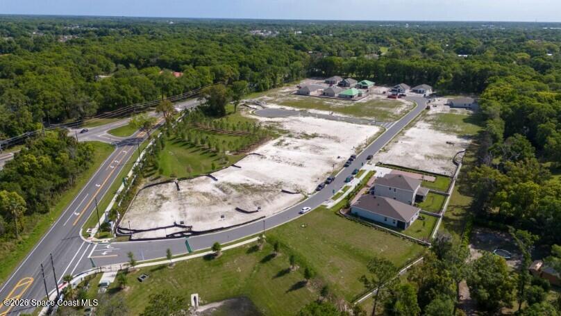 Aerial view of the community