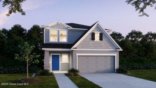 Artist Rendering at Dusk