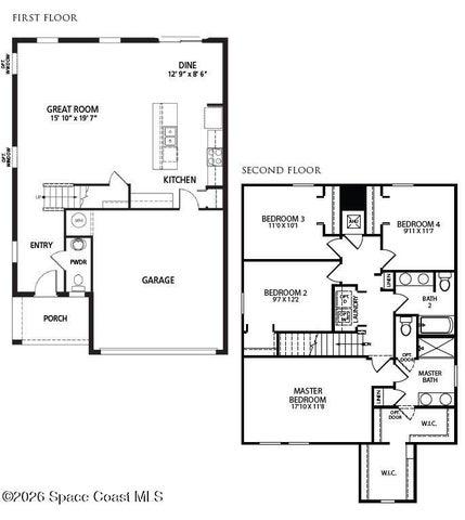 Model home - actual features may vary.