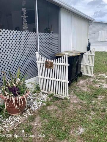 A PLACE FOR YOUR TRASH CONTAINERS