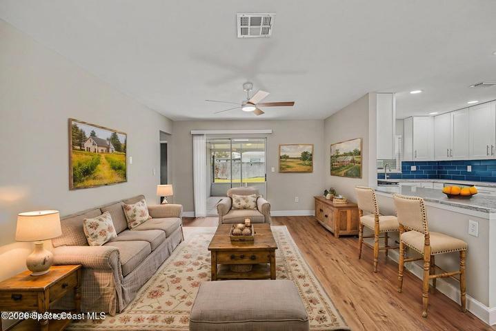 Living Room- Virtually Staged