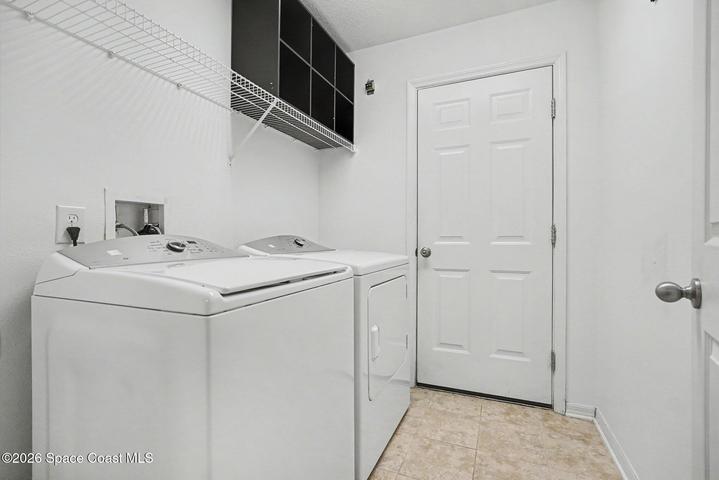 Laundry Room off of Kitchen