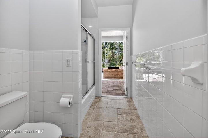 Door to Pool Deck