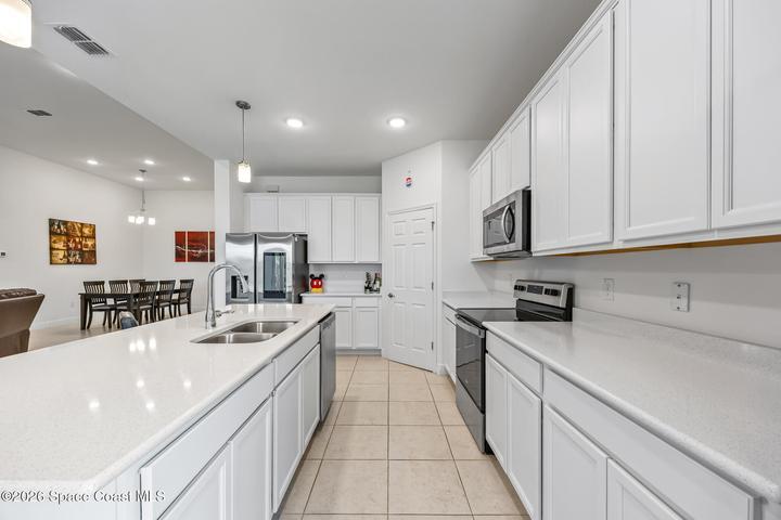 Kitchen looking from Breakfast area