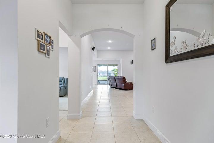 Front Entry looking towards back of house